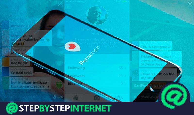 How to create a Periscope account in Spanish easy and fast? Step by step guide