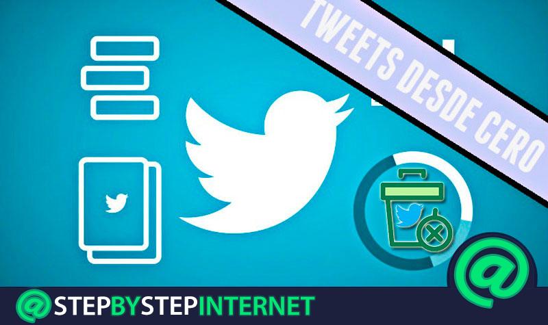 How to delete all the tweets in bulk and automatically to clear your Twitter profile? Step by step guide