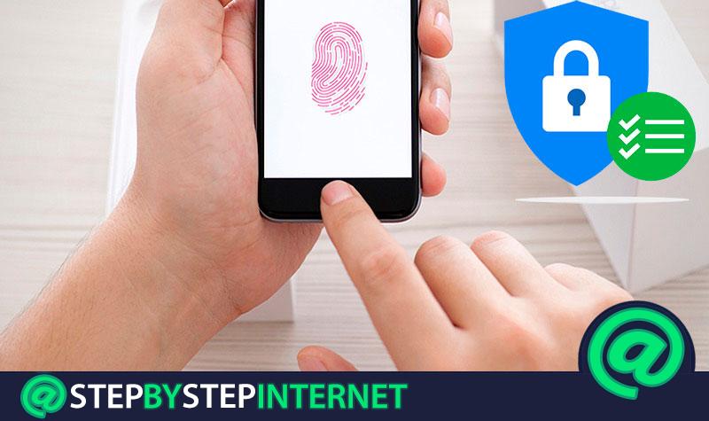 How to fingerprint lock and unlock my mobile phone? Step by step guide