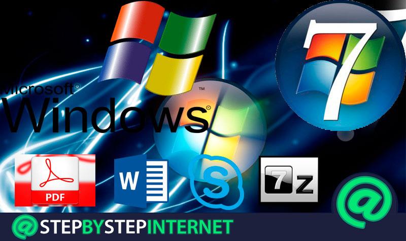 What are the best basic Windows 7 programs to install? 2020 list