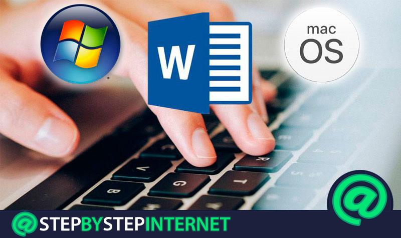 What are the most used keyboard shortcuts for Microsoft Word? Complete list 2020