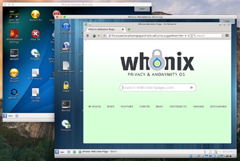 whonix tor vpn linux